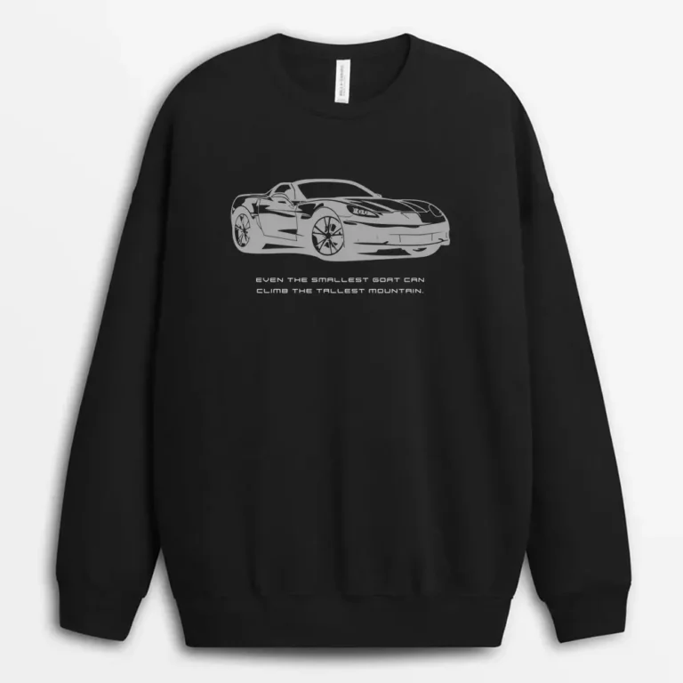 Even The Smallest Goat Can Climb The Tallest Mountain Redxeeg Sweatshirt - Black