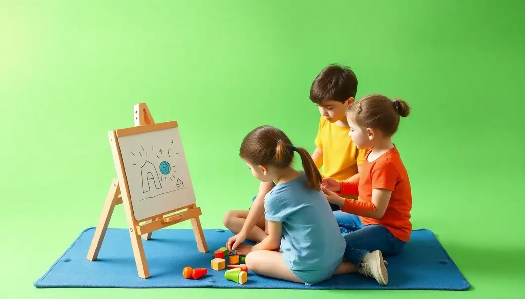 Interlocking toys perfect for toddlers in small spaces.